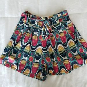 Lucky brand boho tie waist XS shorts 🎃